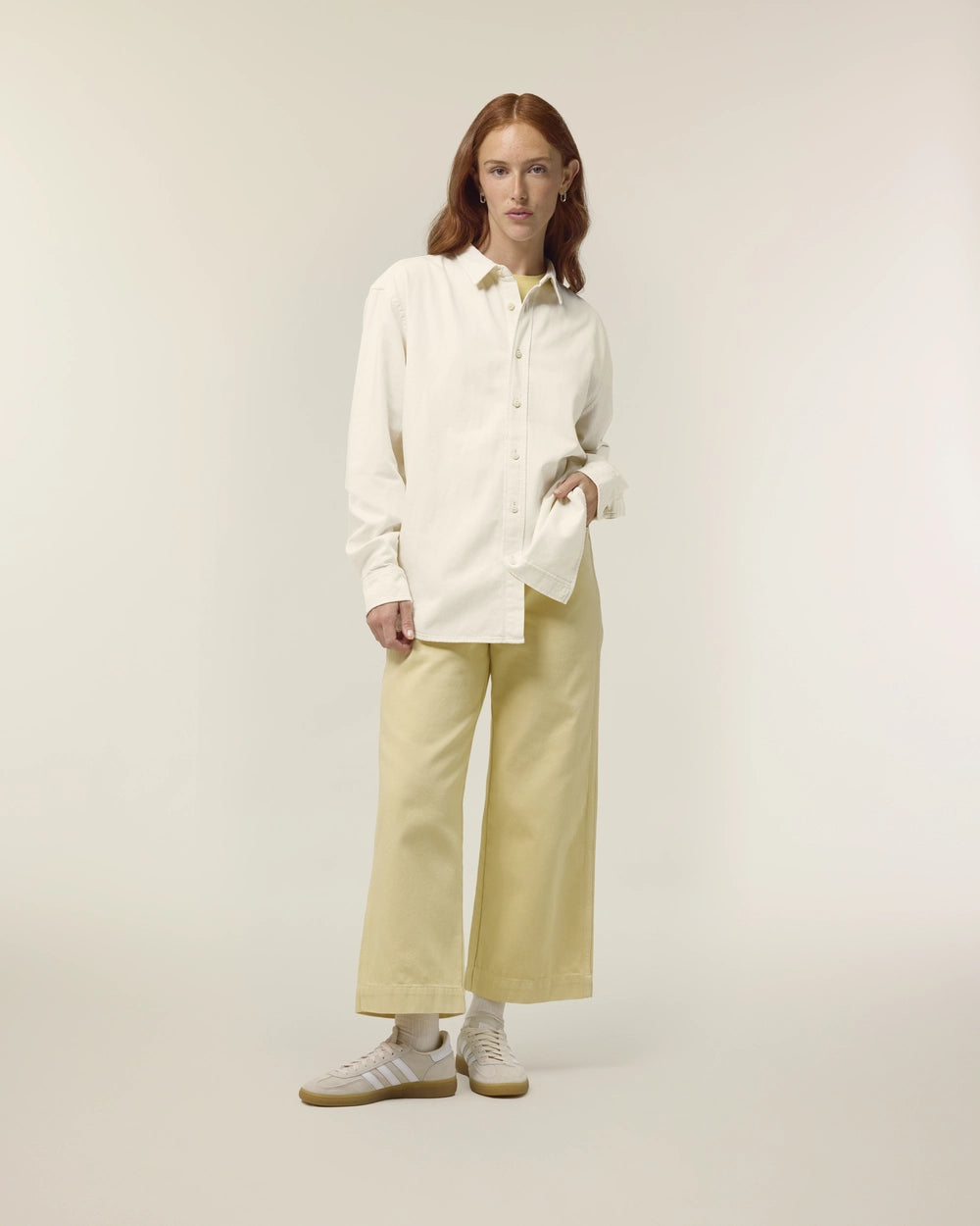 Chemise Worker unisexe relaxed à personnaliser