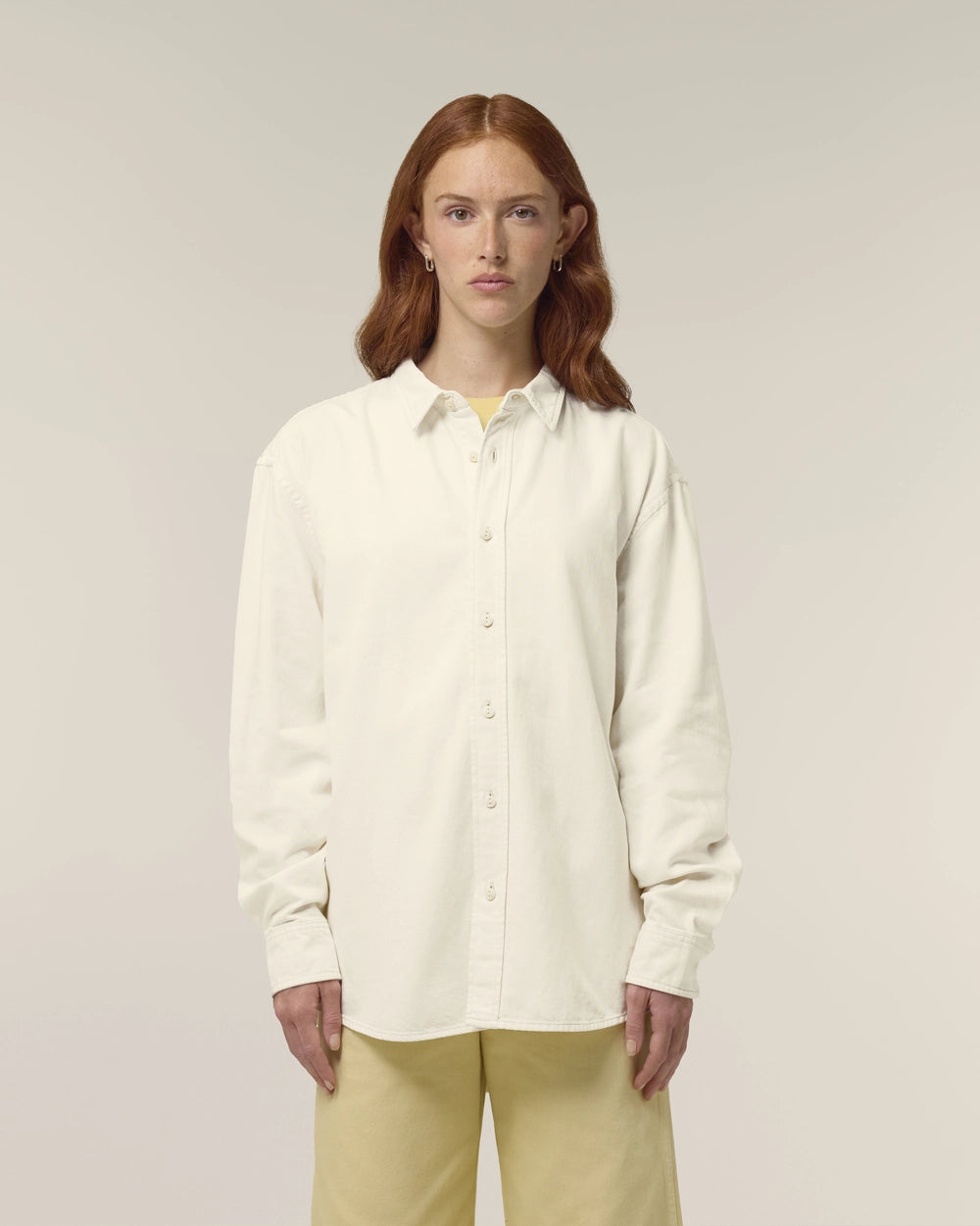 Chemise Worker unisexe relaxed à personnaliser