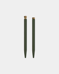 Roller Ball Pen - Raw Brass - Green