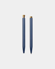 Roller Ball Pen - Raw Brass - Blue