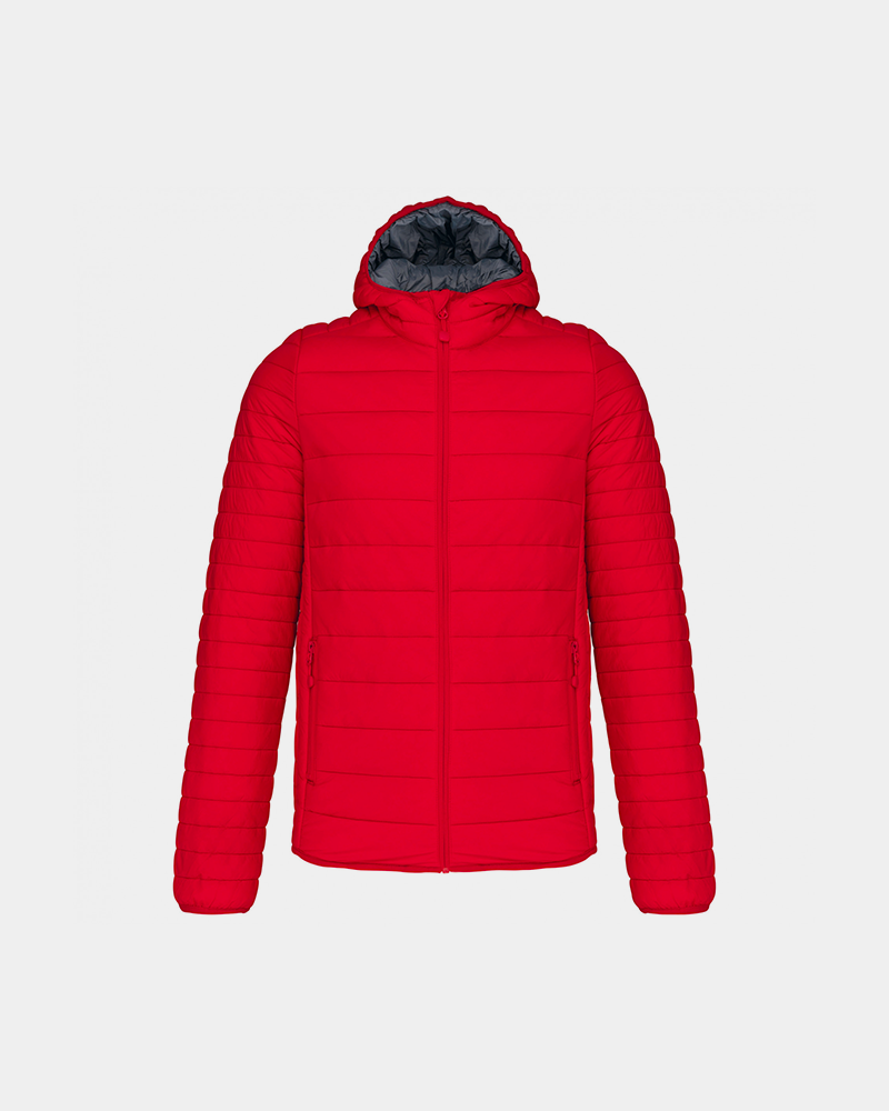 Doudoune avec capuche pour homme à personnaliser