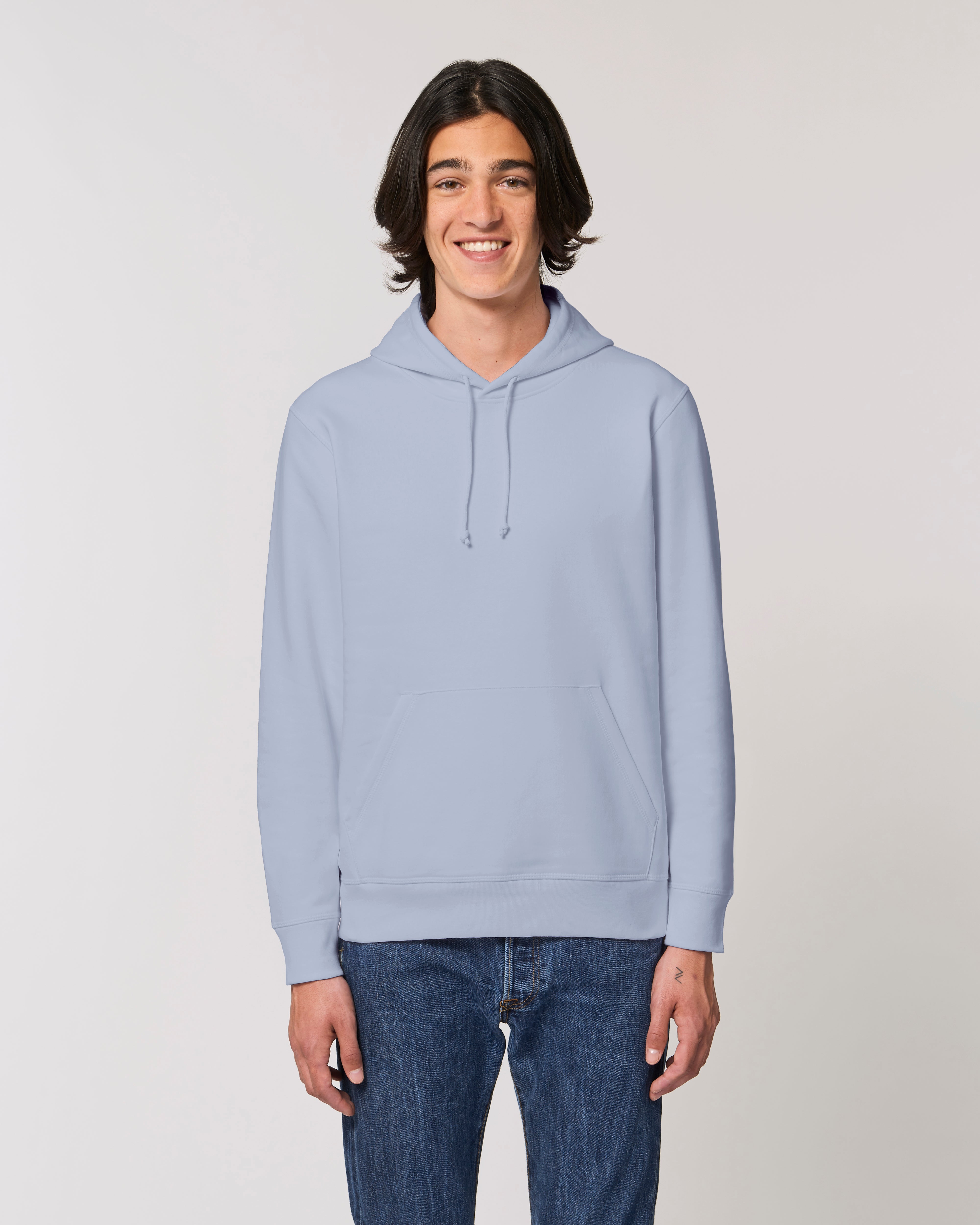 Sweat à capuche unisexe en coton bio personnalisable