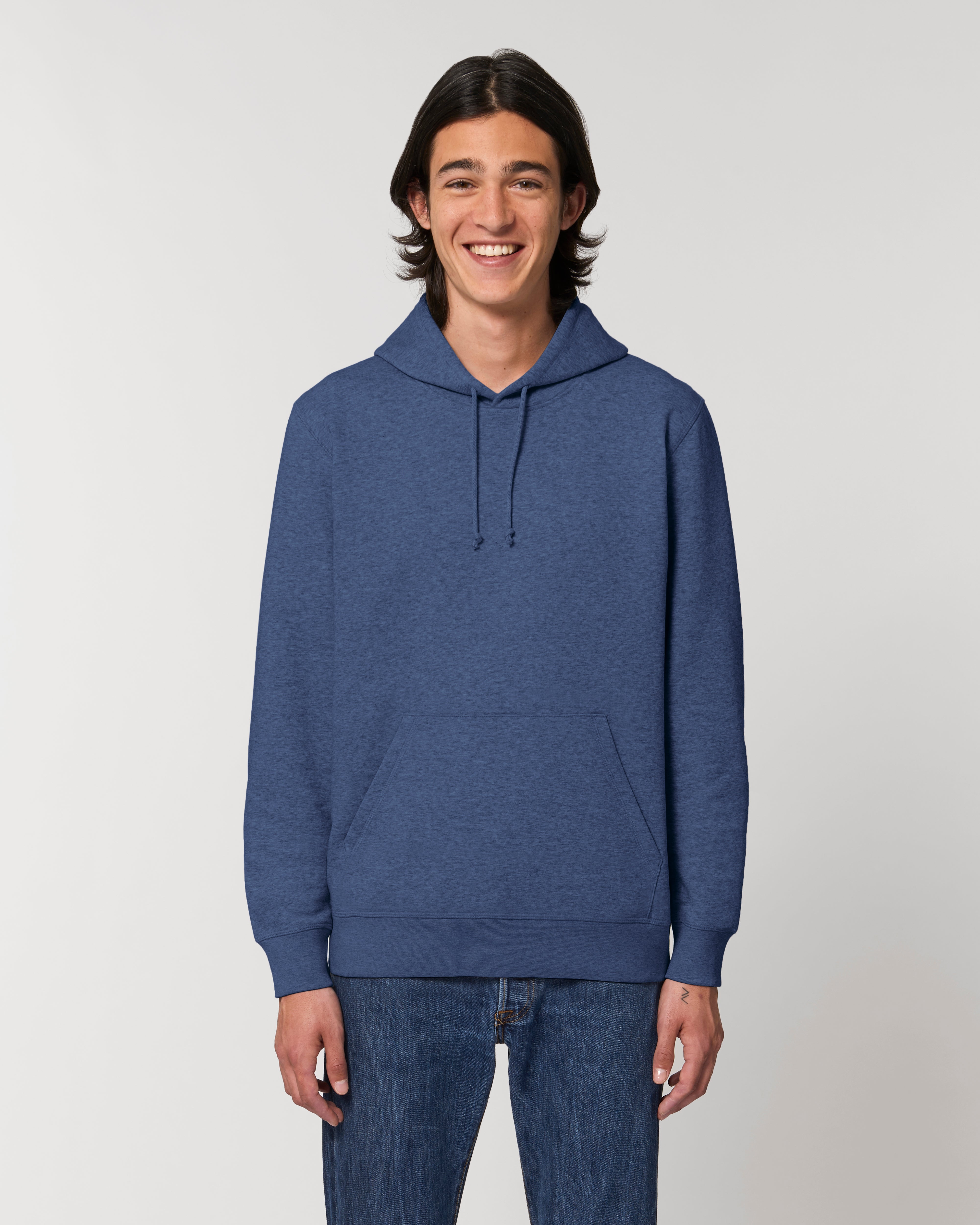 Sweat à capuche unisexe en coton bio personnalisable