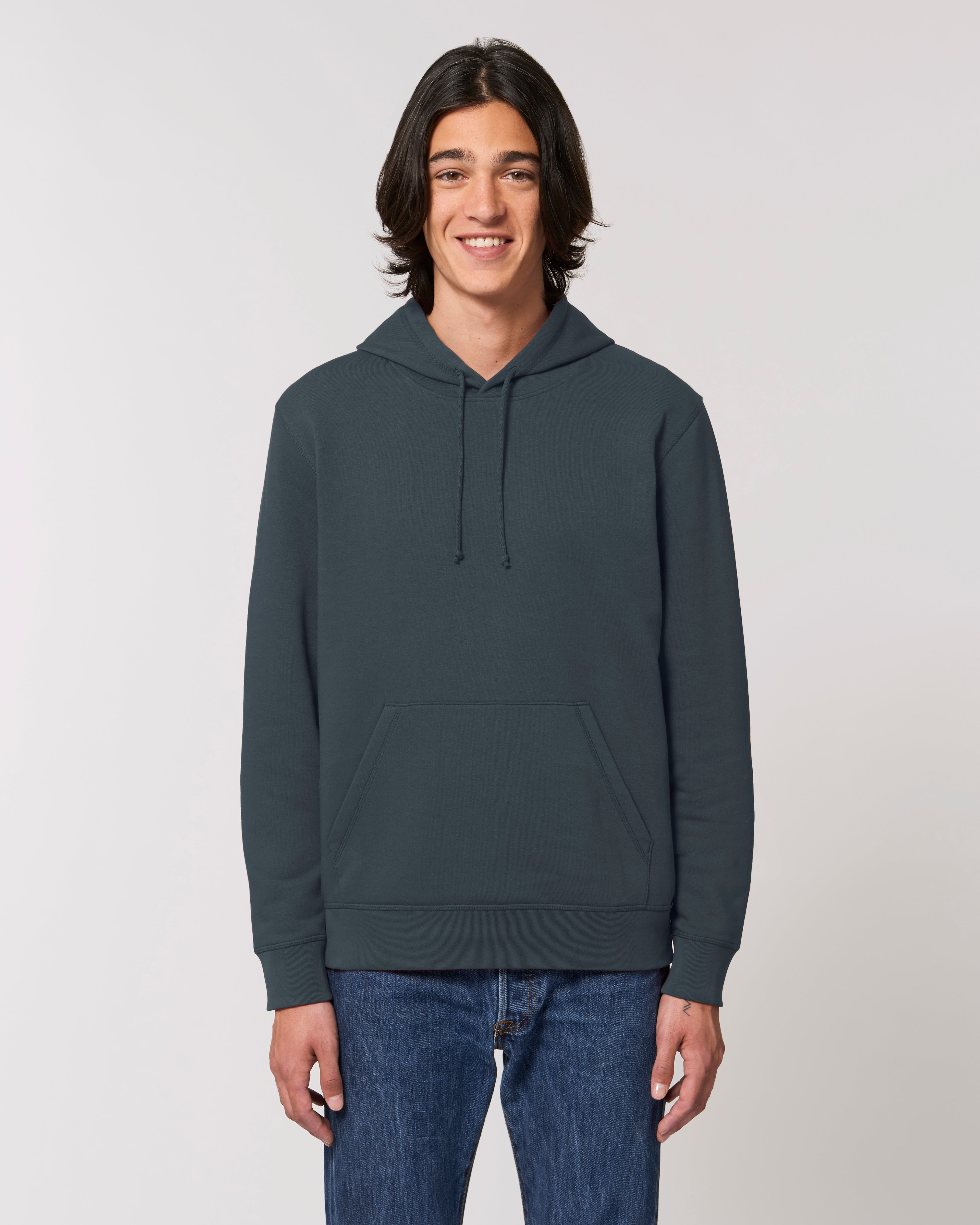 Sweat à capuche unisexe en coton bio personnalisable