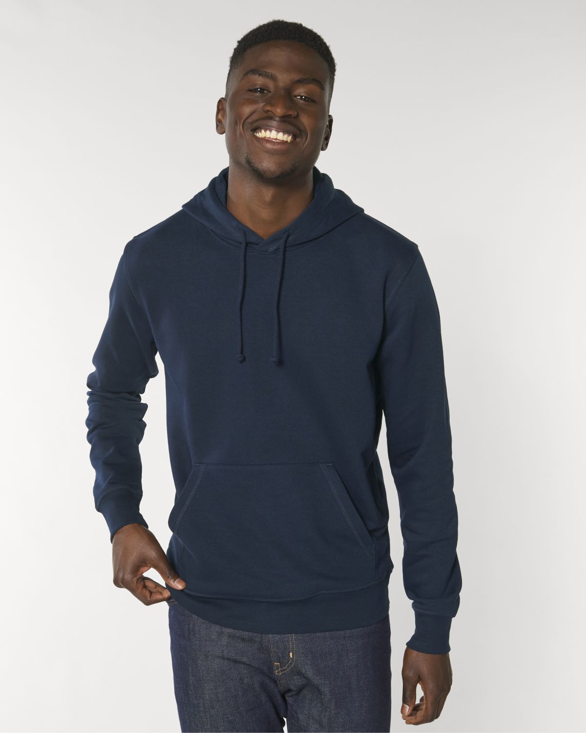 Sweat à capuche unisexe en coton bio personnalisable
