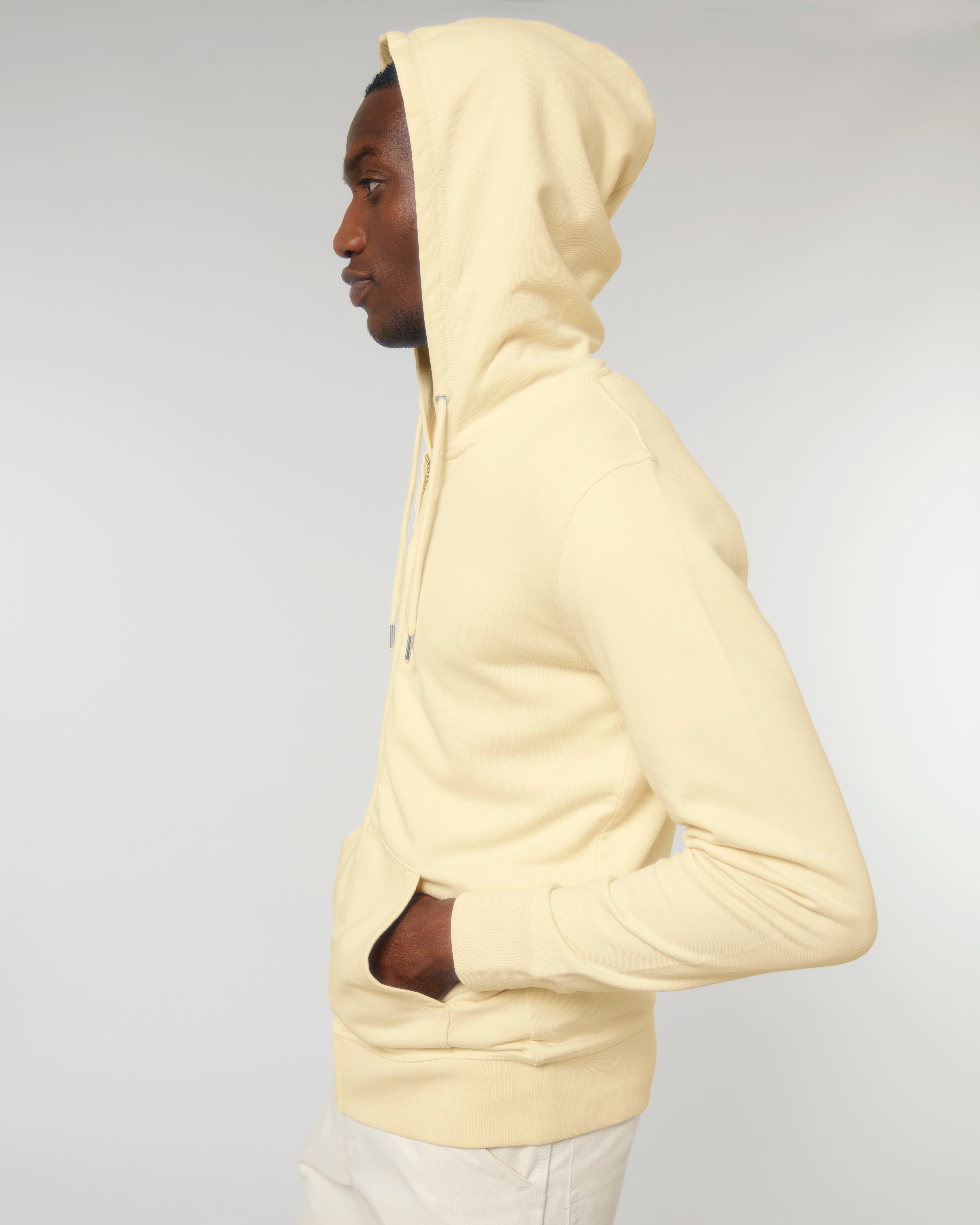 Sweat zippé unisexe personnalisable en coton bio