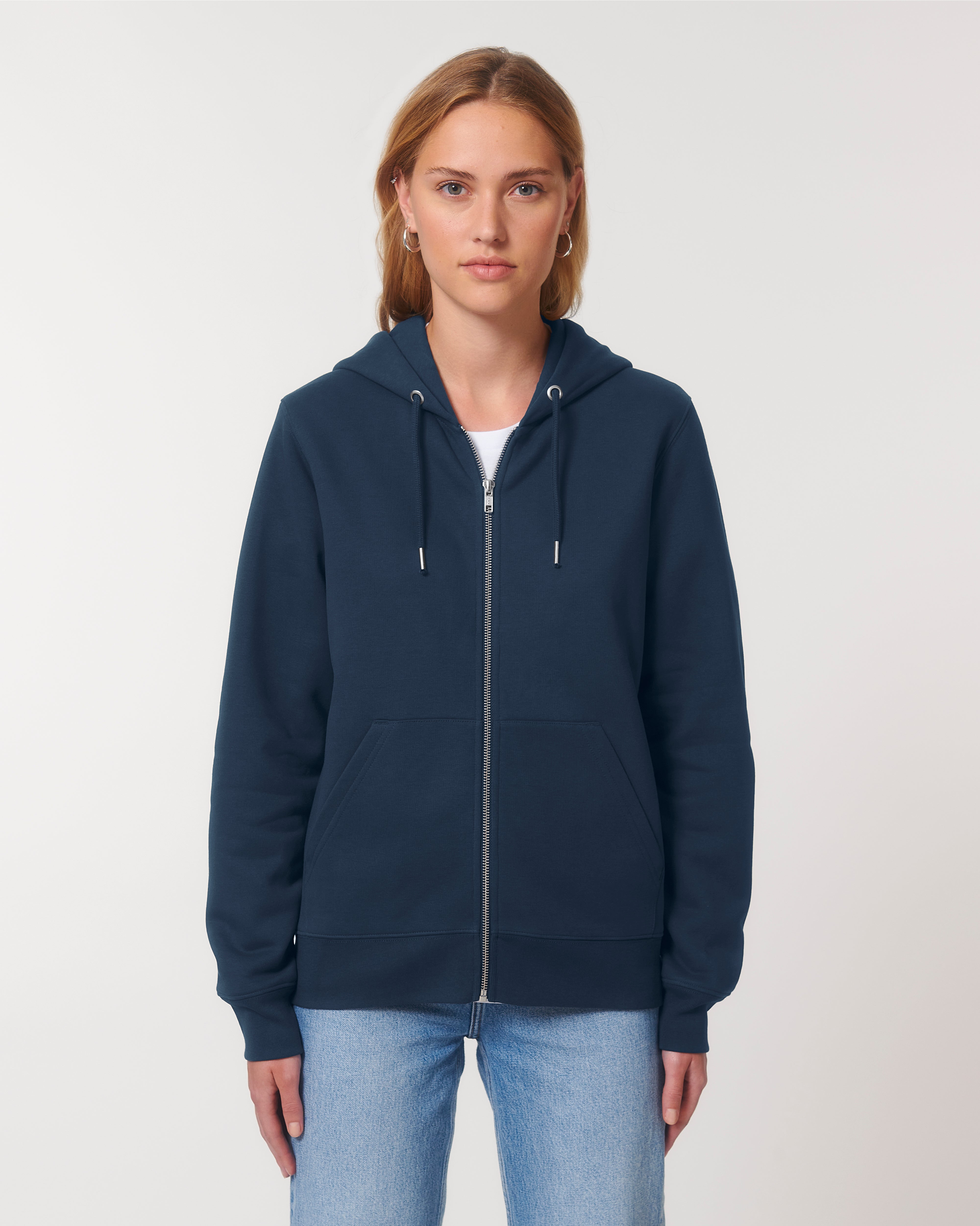 Sweat zippé épais à capuche unisexe personnalisable