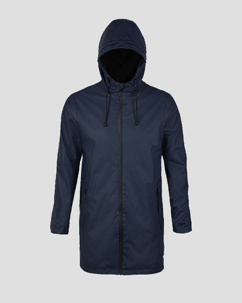 Parka imperméable unisexe recyclé personnalisable